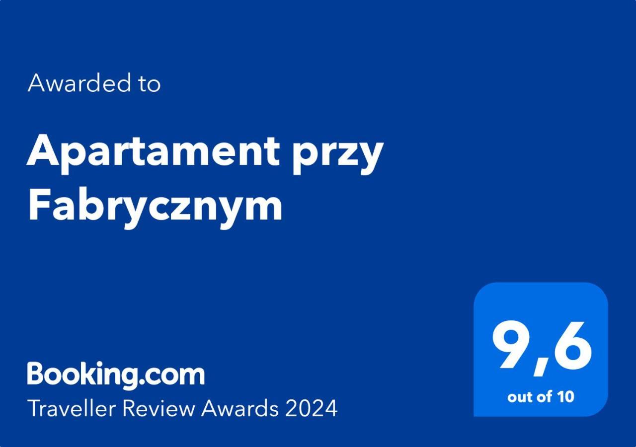 Apartament Przy Fabrycznym Lodz  Ngoại thất bức ảnh